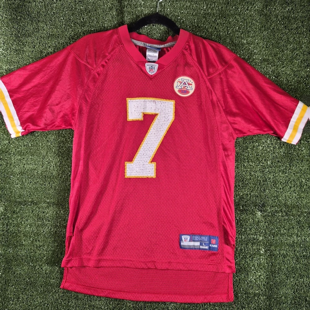 Kansas City Chiefs Matt Cassel #7 Reebok On Field Jersey Youth‎ L 14-16 Red NFL